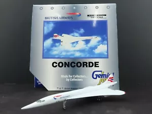 1:400 Gemini Jets GJBAW025 Die-Cast British Airways Concorde Airliner #G-BOAC - Picture 1 of 13