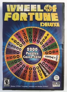 NIP Sealed: Wheel of Fortune Deluxe Retro PC game Complete CIB Sony Online, New - Picture 1 of 4