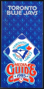 1985 TORONTO BLUE JAYS AL EAST DIVISION CHAMPIONS MEDIA GUIDE - Picture 1 of 1