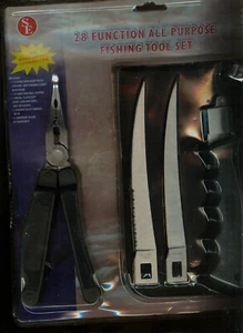 28 FUNCTION ALL PURPOSE FISHING TOOL SET (T623) Everything you Should Need! - Picture 1 of 3