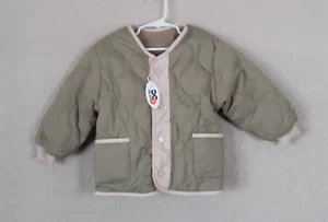 Ueloop Girls Green & Pink Quilted Jacket Size 5T New With Tags #1G327 - Picture 1 of 10