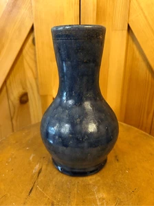 Rockdale Union Stoneware Vase blau salzglasiert Steinzeug (8137) - Bild 1 von 7