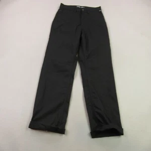 Vans Pants Youth 25 Casual Straight Leg Black Pockets Lightweight - Picture 1 of 11