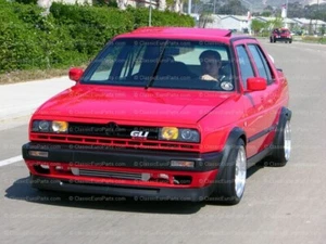 Volkswagen VW MK2 2 Golf Rabbit Jetta GTI Euro Front BIG Bumper Spoiler Lip NEW - Bild 1 von 9