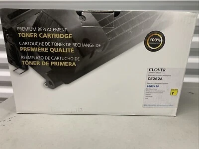 CE262A Yellow Toner for HP Color LaserJet CP4520 CP4525xh CP4525dn. #9 - Image 1 of 2