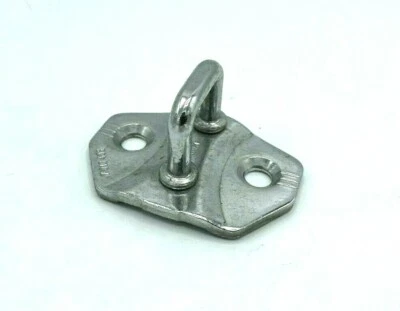 MINI Cooper S R50 R52 R53 R55 R56 R57 Chrome Door Striker Plate OEM Used Latch - Image 1 of 4