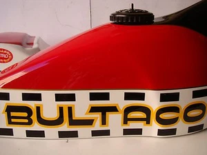 BULTACO ASTRO GAS TANK & FENDER BODY PETROL TANK & FENDER NEW - Picture 1 of 12