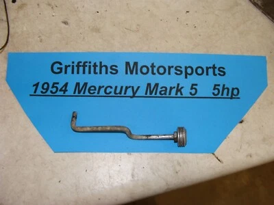 1954 Mercury Kiekhaefer Mark 5 5hp outboard choke lever pull knob rod - Image 1 of 4