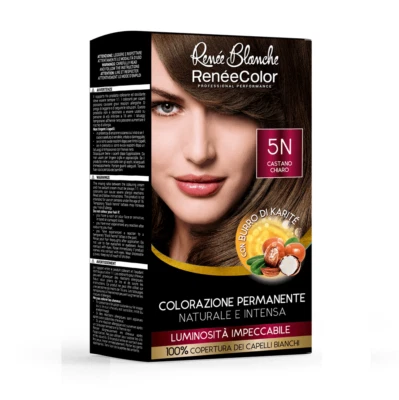 RENEE BLANCHE - 5N RENEECOLOR SHAMPOO COLORANTE PROFESSIONALE CASTANO CHIARO