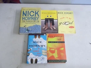 5 NICK HORNBY # TRADE PB FIDELITY BE GOOD ABOUT A BOY TEN YEARS IN THE TUB LONG - Foto 1 di 3