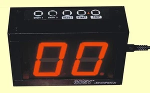 2 Digit Count Up Stopwatch / Countdown Timer in 2.3" High LED digits - Picture 1 of 4