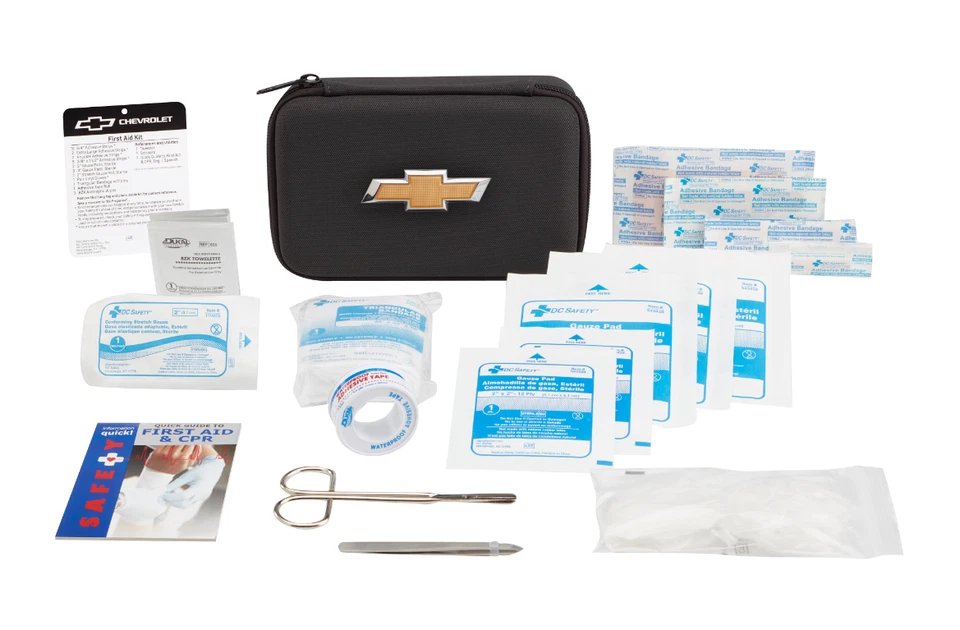 Kit de seguridad de primeros auxilios GM genuino con logotipo de pajarita 84134572 Foto 1 de 1