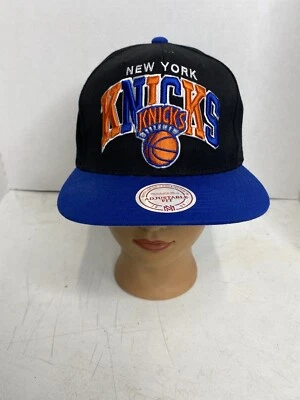 Mitchell & Ness NBA New York Knicks 2 Tonos Negro Azul Snapback Foto 1 de 4