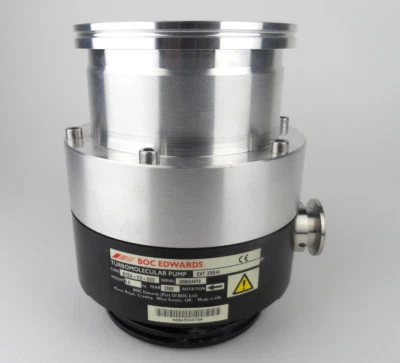 Bomba de vacío turbomolecular BOC Edwards EXT 255H para micromasa aguas especificación de masa   Foto 1 de 3