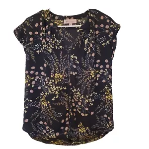 Philosophy Apparel T-shirt manica arrotolata collo diviso - Colore: Spray Flow, Taglia: XS - Foto 1 di 8