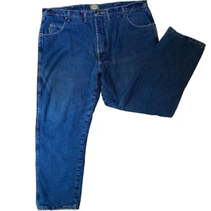 Cabela's Men’s Fleece Lined Insulated Denim Blue Jeans | Size 44x30 - Picture 1 of 9