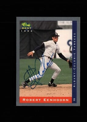 Robert Eenhoorn Yankees 1993 Classic Best authentic autographed card - Image 1 of 2
