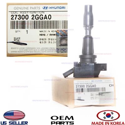 正品发动机点火线圈 ⭐OEM⭐ HYUNDAI 起亚 2.0 2.4 5.0 *请参阅兼容性 — 第 1/3 张图片