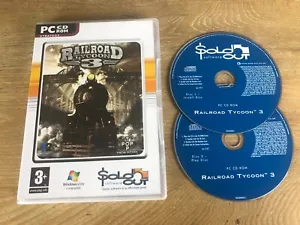 RAILROAD TYCOON 3 PC CD ROM VINTAGE GAME TRAINS - Picture 1 of 1