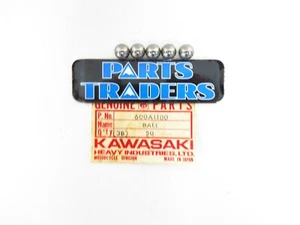 Genuine Kawasaki Steel Ball 11/32 Set Of 5 Brute Force 650/750 Teryx 750 KX125 - Foto 1 di 1