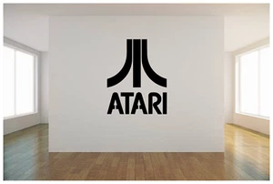 CALCOMANÍA ARTÍSTICA VINILO PARED GRANDE LOGOTIPO ATARI 22X27" DORMITORIO DECORACIÓN HOGAR - Imagen 1 de 3