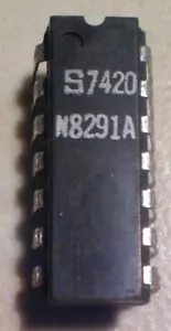 Signetics N8291A 8291 - Contatore binario ad alta velocità preimpostabile - NOS - Foto 1 di 1