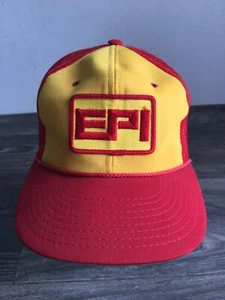 EPI Vtg Snapback Hat Sports Specialties NFL Mesh Trucker USA Patch Rare - Picture 1 of 7