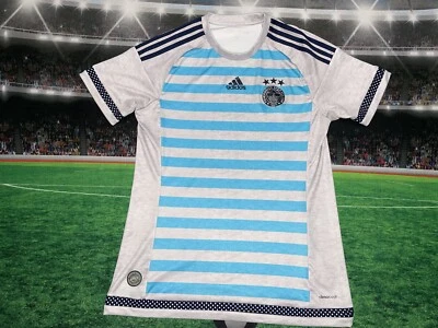 Camiseta de fútbol Adidas Fenerbahce SK 2015 talla grande azul usada Foto 1 de 4