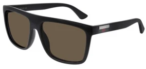 Sonnenbrille GUCCI Original GG0748S 002 59-17 schwarz braun - Bild 1 von 1