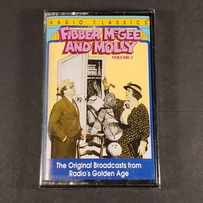 Fibber McGee And Molly: Volume 2 (Cassette Tape) Radio's Golden Age SEALED - Image 1 of 4