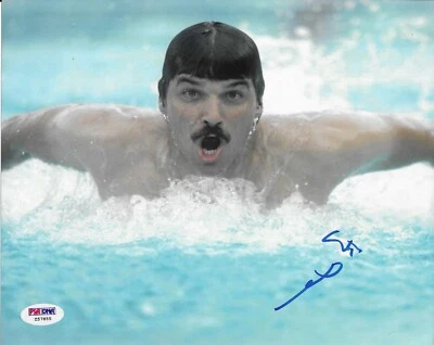 Mark Spitz Signed 8x10 Photo Autographed PSA/DNA COA Olympic Gold Medals 855 - Image 1 of 2