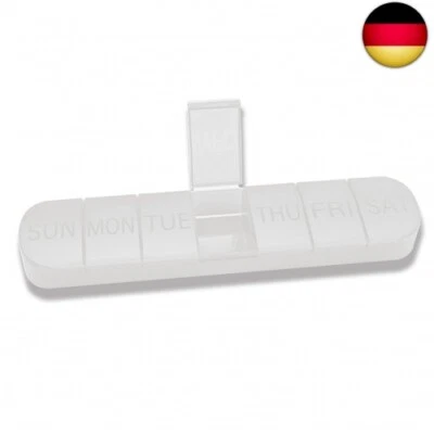 vgggrd Tablettenbox, 7 Tage Tabletten Wochenbox, Pillendose Medikamentenbox