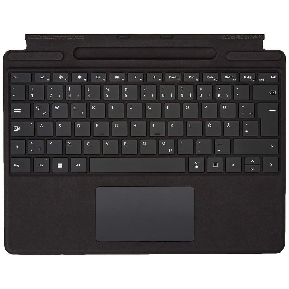 Microsoft Surface Pro Signature Tastatur - Schwarz (8XA-00005)