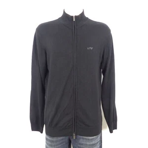 AJ ARMANI JEANS Cardigan Strickjacke Knit Schwarz Gr. 3XL - Bild 1 von 4