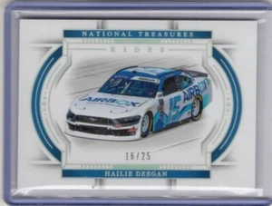 2024 National Treasures #73 Hailie Deegan Rides Base Holo Silver 16/25 - Picture 1 of 1