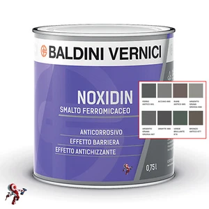 Smalto ferromicaceo antichizzante Baldini Vernici grana fine 750 ml - Foto 1 di 2
