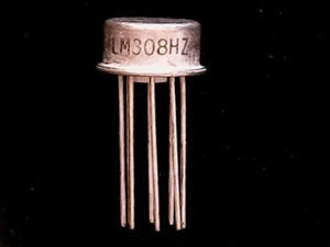 LM308HZ - Nat Semi Op Amp (DIP Socket optional extra) LM308 - Proco Rat (TO-99) - Picture 1 of 7