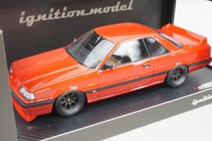 1:18 Zündung Modell IG0999 Nissan Skyline GTS-R R31 rot Modellauto - Bild 1 von 7