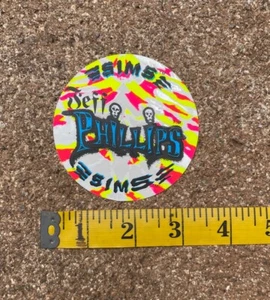 JEFF PHILLIPS 2 SIMS MONOPATÍN TIE DYE PEGATINA AÑOS 80 LESTER KASAI TOM SIMS VISION - Imagen 1 de 1