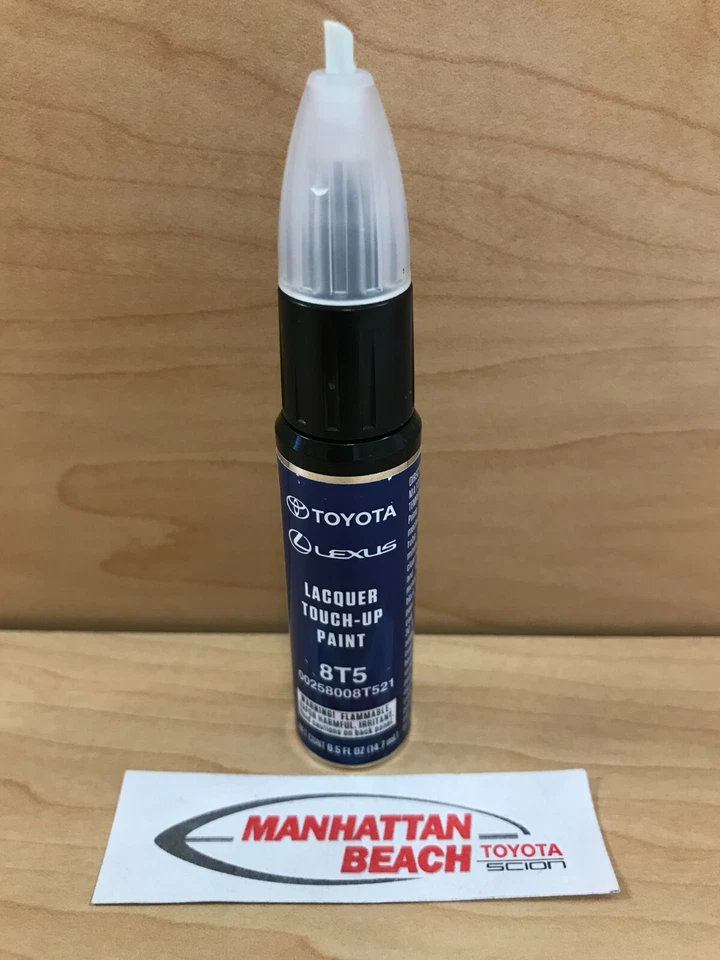 PINTURA RETOQUE CINTA AZUL TOYOTA ORIGINAL CÓDIGO 8T5 OEM 00258-008T5-21 Foto 1 de 1