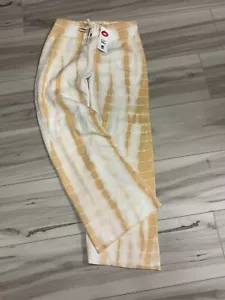Nuevo con etiquetas Pantalón Wildfox Melón Wash Jude Tie Dye Pierna Ancha Talla XL - Imagen 1 de 13