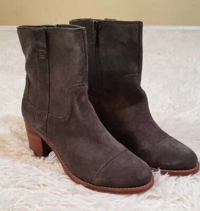 Sperry Top Sider NWOB Size 7 Helena Gray Suede Ankle Boots - Bild 1 von 15
