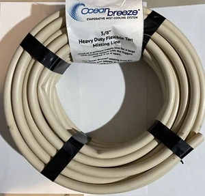 Ocean Breeze 50' Heavy Duty Tan Misting Mainline Poly Tubing - Picture 1 of 3