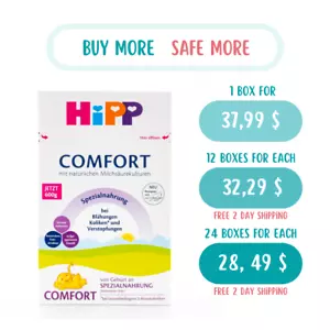 HiPP Comfort Special Formula 0+ months (600g) - Picture 1 of 7