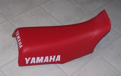 YAMAHA YZ250 YZ490 REPLACEMENT SEAT COVER 1983 1984 1985 RED or BLACK - Image 1 of 4