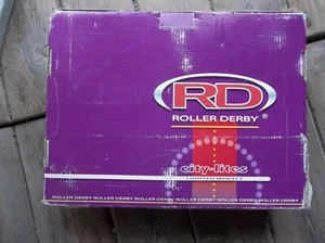RD Roller Derby City Lites Lighted Wheels Roller Skates Girls Size 3 NICE! - Picture 1 of 10