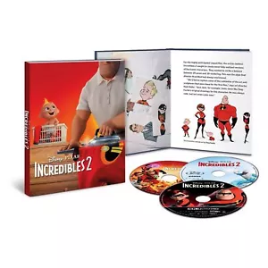 Incredibles 2 Target Exclusive (4K Ultra HD/Blu-ray) SAME DAY SHIPPING - Picture 1 of 2
