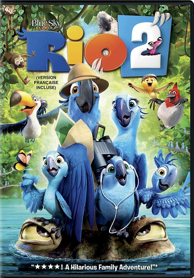 Rio 2 (DVD, Region 1) Very Good condition from personal collection! - Image 1 of 1