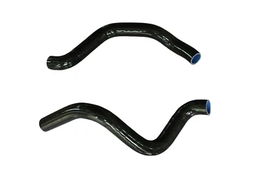 Manguera de refrigerante de radiador de silicona negra para Nissan EXA, Pulsar NX KN13 CA16/CA18 86-90 Foto 1 de 4