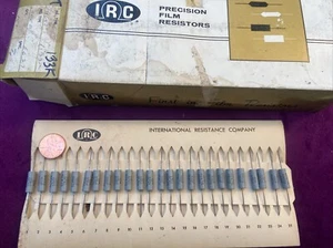 (1) 113.3 KOhm 1/2-Watt RN65D Precision Metal Film Resistor MEB 1%  IRC USA - Picture 1 of 3